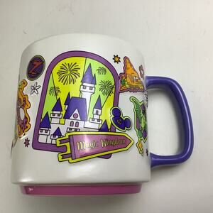Starbucks Disney MAGIC KINGDOM 14 ounce Collector's Mug NIB